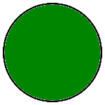 Green/vert circle